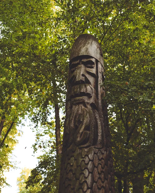 Jelenia Gora wood sculpture