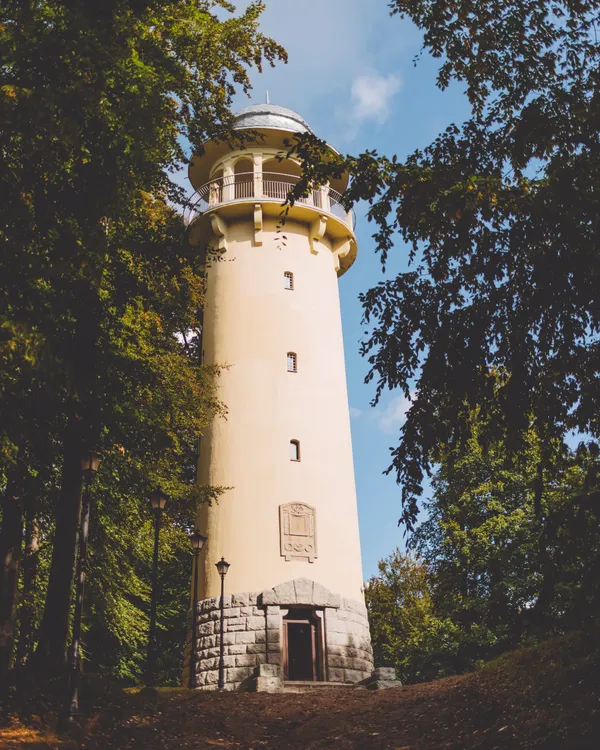 Observation tower park area