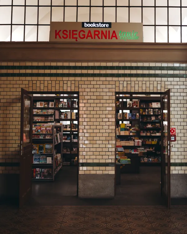 Bookstore at the station