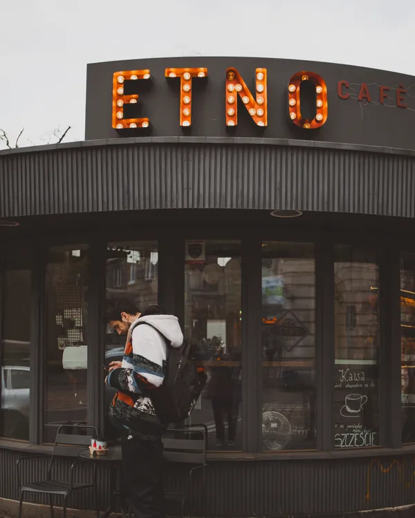 Etno Cafe outside