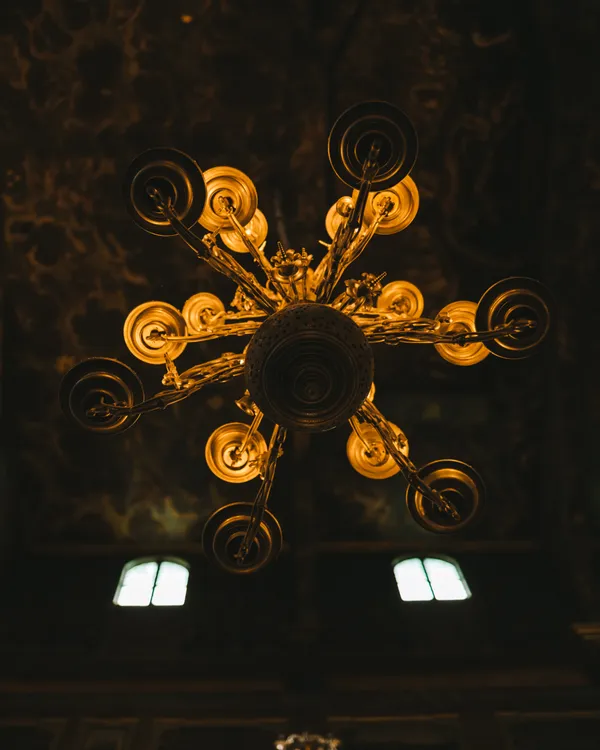 Church chandelier