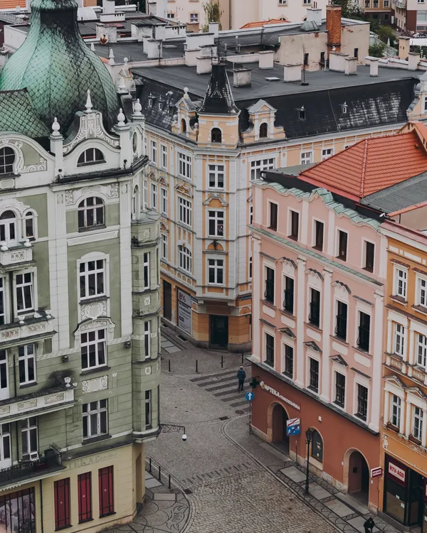 The City's Architecture from Above