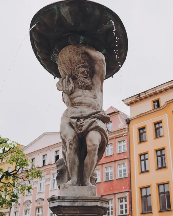 The Fountain With Atlas