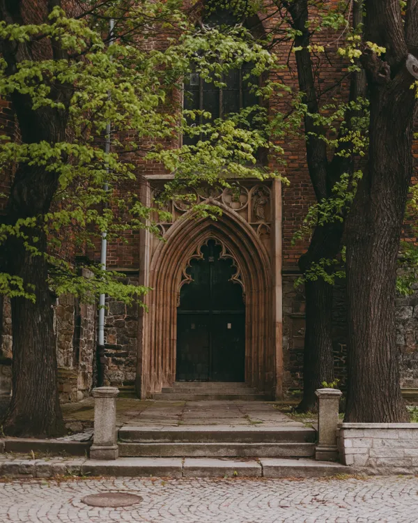 The door of the Cathedral