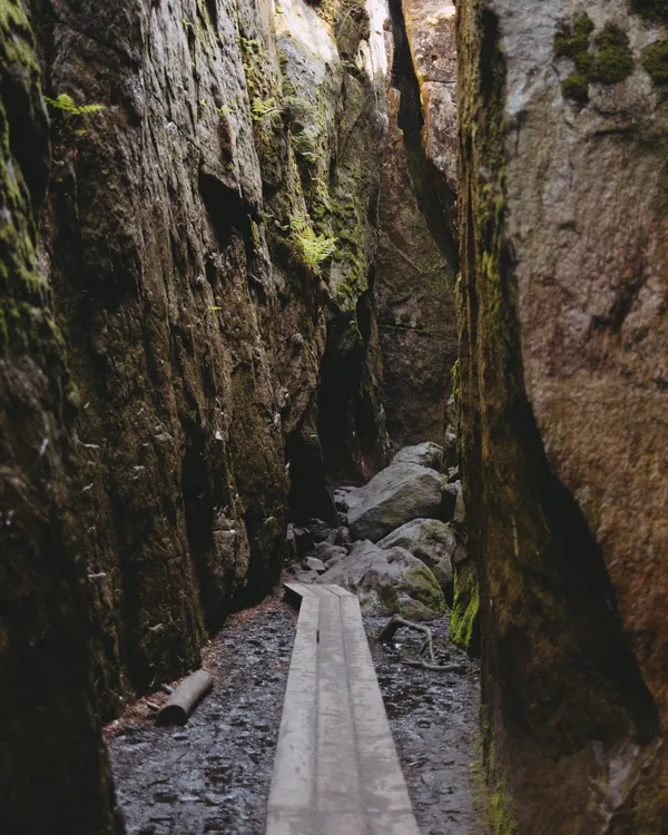 Inside the rock