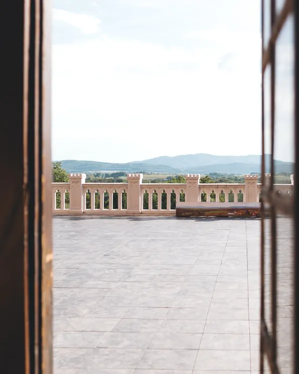 Entry to the terrace