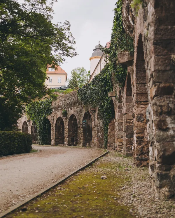 Exit from the gardens