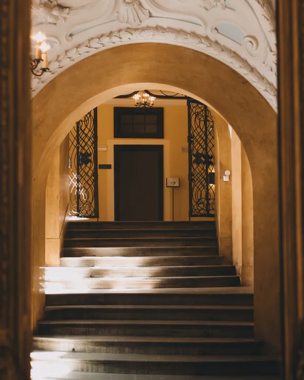 Ksiaz Castle corridors