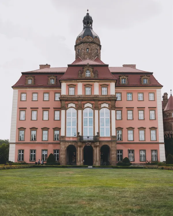 Ksiaz Castle front side