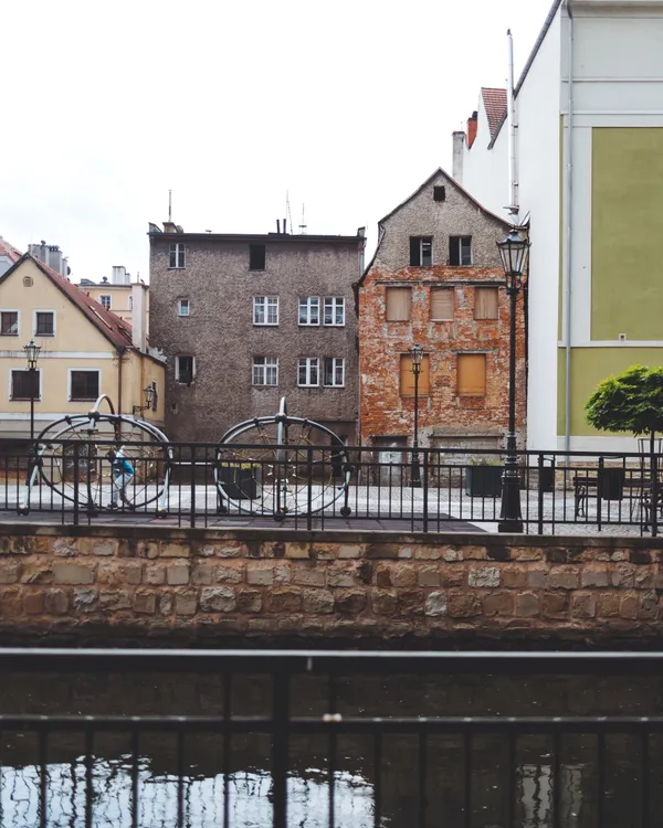 Architecture near the canal