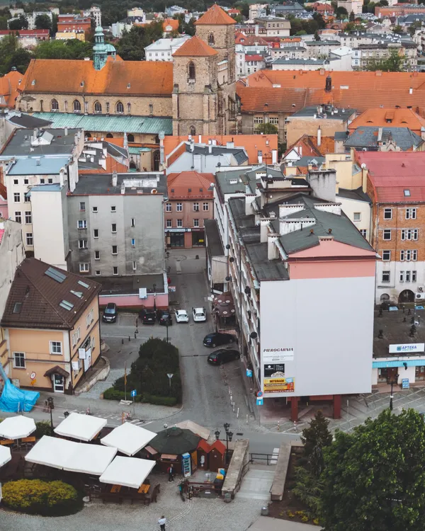 Klodzko view from the top